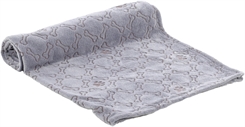 Fleece tæppe Marva grå - 100x150cm - 230g.pr.m2